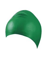 Beco Unissexo látex gorro de natação, verão, unissexo, verde, tamanho único