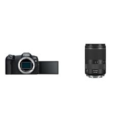 Canon EOS R8 24,2 Mp,- Fino a 40fps, DIGIC X, Video 4K UHD Fino 60p, Dual Pixel CMOS Auto Focus II, Display Touch Orientabile 7,5 cm + Canon Obiettivo RF 24-240mm f 4-6.3 IS USM