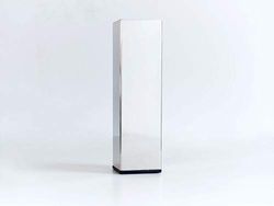 Tempur chromowane nóżki, designerskie nogi do wolnostojącej ramy systemowej, metal, chrom, 25 cm