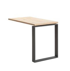 Composad | Rallonge pour Bureau SR4815-SR4816 de la Ligne Disegno, (LxHxP) 90 x 74,30 x 60 cm, chêne mielato, fabriqué en Italie