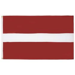BANDERA de LETONIA 150x90cm - BANDERA LETÓNA 90 x 150 cm - AZ FLAG