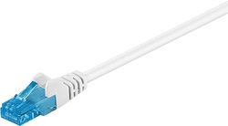 goobay 59827 CAT 6a Patchcable, U/UTP, White, 3m Cable Length