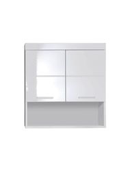 trendteam smart living Hangkast, houtmateriaal, wit hoogglans, (B/H/D): 73 x 77 x 23 cm