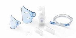 Soffio Cube Year Pack 471600 - Soffio Cube Year Pack (Includes 1M Tubing, Nebulizer, Adapter, Mouthpiece, Adult Mask, Child Mask, Elastic Straps, 6 Filters (3+3) = Spare Kit, 100 g