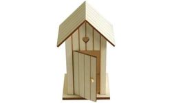 Artemio 14 x 8,5 x 7 cm Houten Strandhutten, Set van 2, Beige