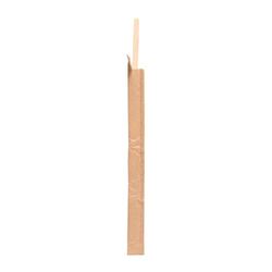García de Pou 500 unidades - Agitadores Café Enfundados Kraft 0,6X14X0,1 Cm Natural Madera