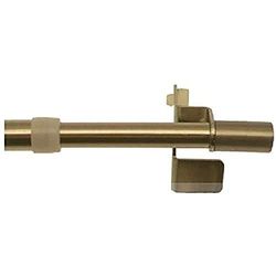 Vetratura a fili autobloccanti PRESSFIX | Ø 10 | 1 asta estensibile autobloccante con punta cilindrica 50-80 | decorazione in ottone