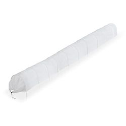 Relaxdays Tunnel de Croissance, Protection Contre Les parasites, Filet à Fines Mailles, Longueur : 7 m, Blanc