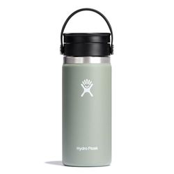 Hydro Flask Termo Café para Lleva, Taza Térmica, 473ml (16oz), Verde (Agave)