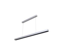 V-TAC Plafoniera LED Chip Samsung a Sospensione 60W Lineare Colore Argento 4000K