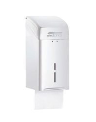 Mediclinics dth100 toiletpapierdispenser intercalata, wit