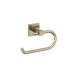 Amerock BH36071BBZ - Porta carta igienica a palo singolo, color champagne, lunghezza 16 cm, nomina | Porta carta igienica da bagno | Accessori da bagno