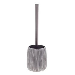Set brosse WC Spirella Hollis Blanc Taupe Mat à Poser