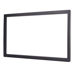 Sound Way Autoradio Mascherina Universale Autoradio 2 DIN, Compatibile con Radio Cinesi MP5, Nero, 11.6 x 18.6 x 0.5 cm
