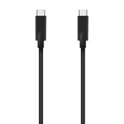 AISENS - A107-0705 - USB 3.2 Gen2 kabel 10 Gbps 4K @60Hz 5A 100W E-marker, type USB-C/M-USB-C/M, zwart, 3,0 m
