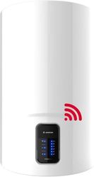 Ariston, Lydos Wifi - Termo Eléctrico 80 Litros Vertical, Calentador de Agua Eléctrico con Función ECO-EVO y Conectividad Wifi 47x45x75,8 cm - Fabricado para Instalación en España