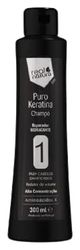 Real Natura - Shampoing Réparateur Hydratant - Enrichi en Kératine Pure - Nettoyage Sans Sulfate - Cheveux Doux et Brillants - Réduit la Casse et les Pointes Fourchues - 300 ml