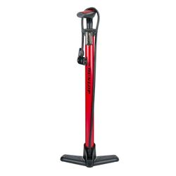 Dunlop Cykelpump – luftpump cykel för Dunlop-, Schrader- och fransk ventil, stående luftpump inkl. adapter för vattenleksaker och bollar – skoter och bildäck