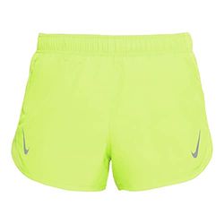 Nike DD5935-736 W NK Fast DF Tempo Short Pantaloncini Donna -736 Lemon/Reflective Silver Taglia XS