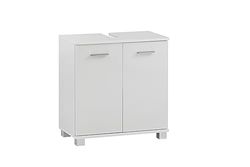 Schildmeyer Mueble Lavabo Dorina 156250, 59,8 x 32,6 x 62,4 cm, Blanco Brillante