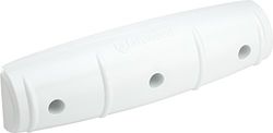attwood 93532-1 Softside - defesa marinha de borda reta de 46 cm, resistente a raios UV, cor branca
