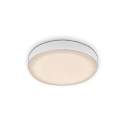 Briloner faretto da incasso a LED per il bagno senza cornice, faretto da incasso a LED per il bagno, spot da incasso a LED IP44, temperatura di colore bianco caldo, 3W, 350 lm, 75 mm, bianco.