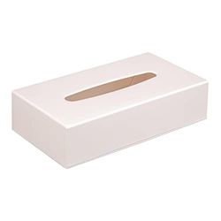 Bolero DA606 Boîte à mouchoirs rectangulaire, blanc