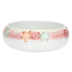 THUN - Bloomia Bowl, Small - Porcelain - Spring Garden Collection - Ø 21.5 cm - 8.5 cm h