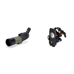 Celestron 52248 Ultima 65 mm Longue-Vue 45 degrés & Adaptateur Universel pour Smartphone NexYZ 3 Axes