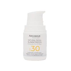 Natural&Organic Facial Sunscreen Spf30 50 Ml