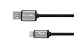 USB-kabel - USB type C 1,8 m Kruger & Matz Basic