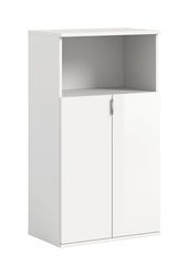 xonox.home X07A9605 Project X Systeemmeubelen Garderobe Schoencommode Commodein wit hoogglans, ca. 60x110x37 cm