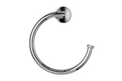 Croydex Porta asciugamani cromato da parete, Flexi-Fix – Knightsbridge, finitura cromata, piastra universale 'X', ideale portasciugamani e supporto, accessori da bagno perfetti