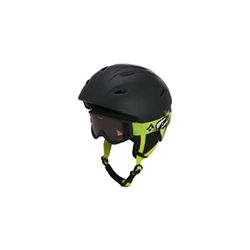 TECNOPRO Hs-016 + Freeze 2. Casques de Ski Black/Yellow XXS