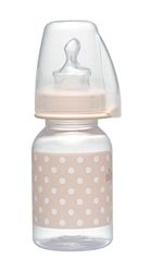nip Standardflaska PP med sugpropp anatomisk silikon, 0–6 månader, storlek S, 125 ml