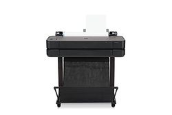 HP DesignJet T630 Large Format Plotter Printer 24in up to A1, Mobile Printing, Wi-Fi, Gigabit Ethernet, Hi-Speed USB 2.0, 1-year warranty (5HB09A)