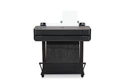 Impresora Plotter de Gran Formato HP DesignJet T630, de 24 pulgadas, hasta A1, Impresión Móvil, Wi-Fi, Gigabit Ethernet, USB 2.0 de alta velocidad, Garantía de 1 año (5HB09A)