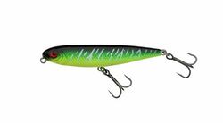 Berkley Pulse Slurp Visaas, Drijvend Topwater Kunstaas, Oppervlakte Hard Kunstaas voor Baars, Zeebaars, Imitatie van Aasvis, Makkelijk Te Vissen, Zoutwater & Zoetwater Roofvissen, 6.5cm, Firetiger