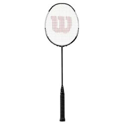 Wilson Blaze - Racchetta da badminton unisex, per adulti, colore nero/grigio, 4