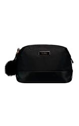 Adelaid TOTTO Trousse de Toilette pour Femme Noir Taille Standard Noir Talla única Casual, Noir, Taille Standard, Décontracté, Noir, Taille Standard, Décontracté