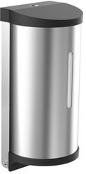 emco System 2 Distributeur de désinfectant à Montage Mural ou sur Pied - Distributeur de désinfectant contrôlé par capteur idéal pour Savon Liquide et Gel désinfectant - Colonne de désinfection