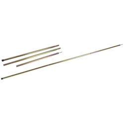 Bo-Camp - Baton paravent - 3 pcs - 140 cm - Ø 1,6 cm