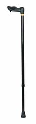 HOMECRAFT - Bastón para zurdos con empuñadura ergonómica, color negro