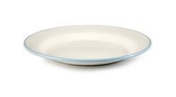 IBILI Plato Llano VERSALLES 24 CM, Stainless Steel, Blanco, 24 x 24 x 3 cm