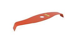 GREENSTAR - Lama a 2 denti Profilo curvo - Speciale Ronces - Adattabile per decespugliatore - Riduzione del rumore - Taglio 280 mm, Foro 25,4 mm e Spessore 3 mm - Qualità superiore - Lama arancione