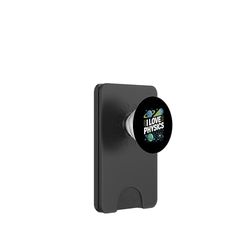 I Love Physics Universe Atoms Planets PopSockets PopWallet for MagSafe