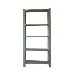 Simon Rack Librería Estanteria Oficina, 2100x900x300 mm, 5 Alturas, Estilo Industrial, Metálicas, Gris - Officlick