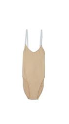 Capezio Nude Overs & Unders Dance Body Stocking Leotard (Adult Large 10-12)
