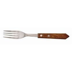 Stalwart C137 Steak Wooden Handle Fork (Pack of 12)