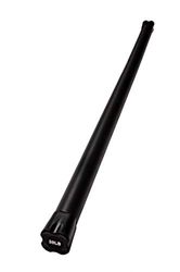 Everyday Essentials, barra ponderata per allenamento totale del corpo, barra ponderata per esercizi (30), nera, 121 cm